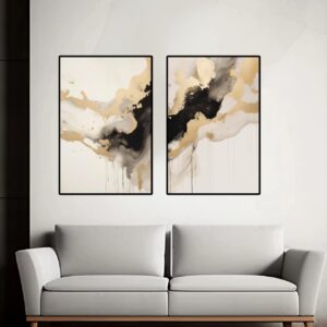 Canvas Modern Art ( 2 FRAMES )